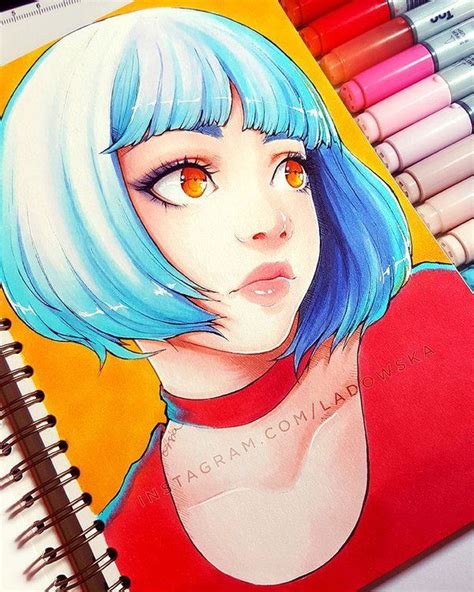 Ghost By Ladowska On Deviantart Copic Marker Art Copic Drawings