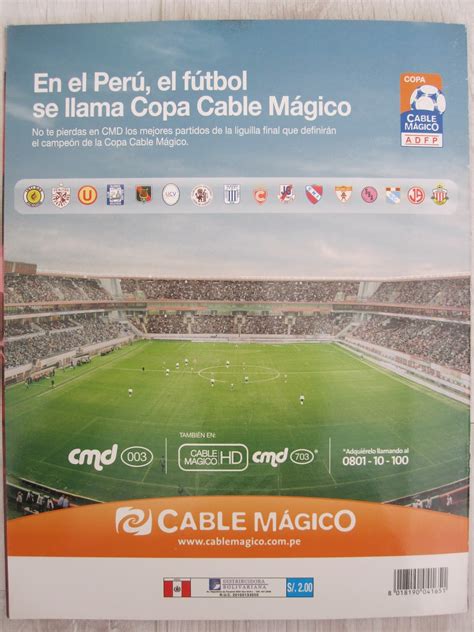 ORIGINAL PANINI Peru 2010 Copa Cable Magico Complete Set Stickers Album ...