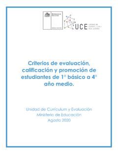 Criterios de evaluación calificación y promoción de criterios de