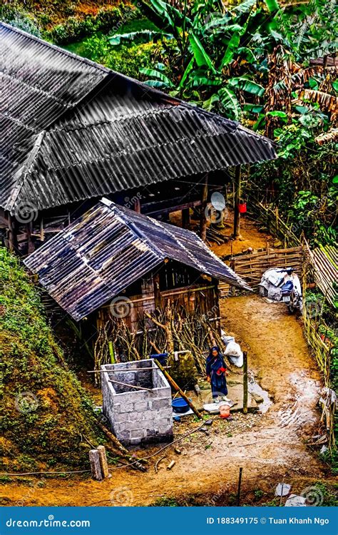 Daily Life In Q Countryside Village In Hoang Lien Son Mountain Range