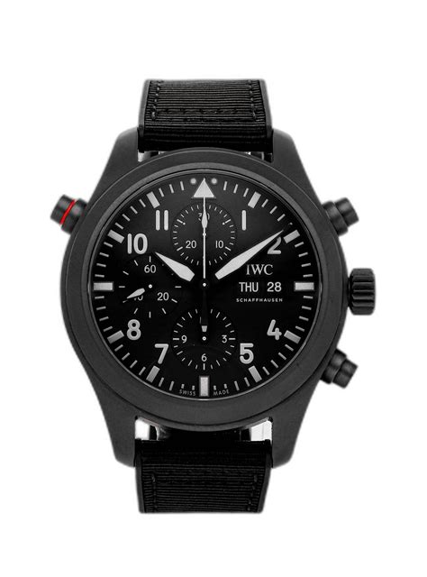 Iwc Pilot S Watch Double Chronograph Top Gun Ceratanium Price