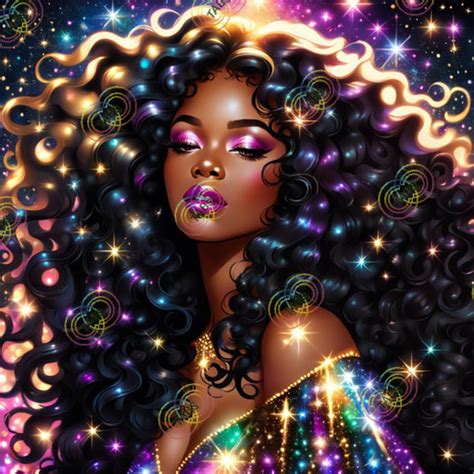 Empowering Black Girl Magic: Digital Art for All Ages - Etsy