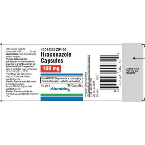 ITRACONAZOLE 100MG - RX Products