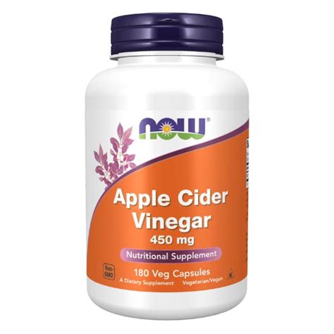 Now Apple Cider Vinegar Mg By Capsules Maxhub Pharmacy