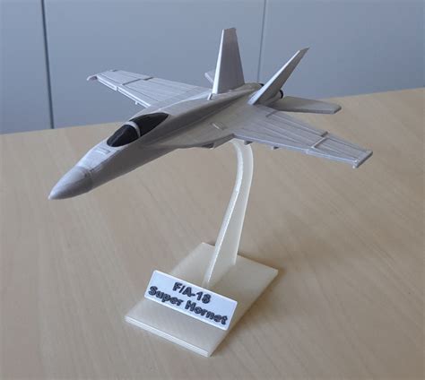 3d File Fa 18 Super Hornet Plane・3d Print Object To Download・cults