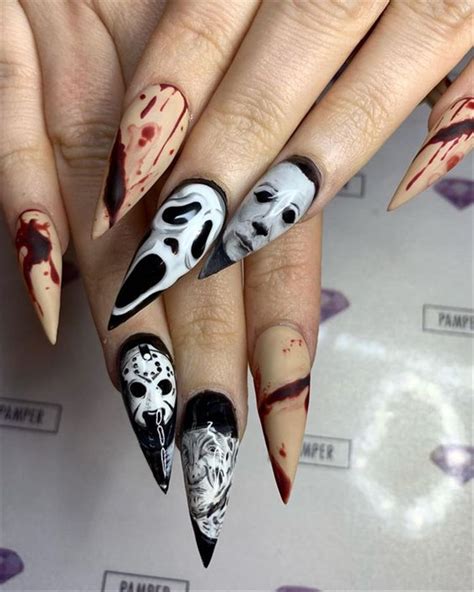 Best Stiletto Halloween Nail Designs For You To Try This Year