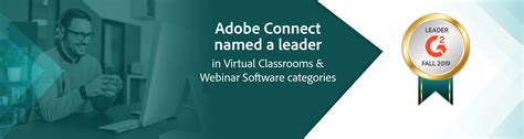 Adobe Connect named a G2 Crowd leader - Fall 2019 - eLearning