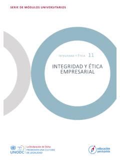 Integridad Y Tica Empresarial United Nations Office Integridad Y