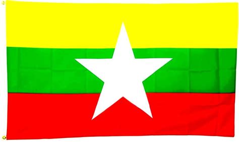 Myanmar Flagge Cm X Cm X Cm Internationale Flaggen