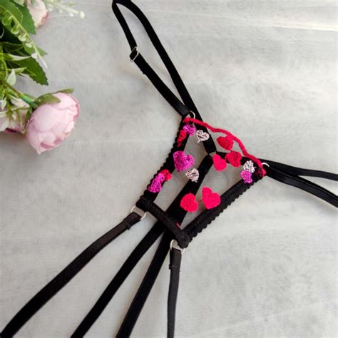 Micro Bikini Extreme Open Crotch Micro Thong Crotchless Uncensored