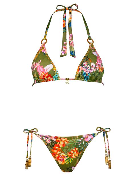 Watercult Sunset Florals Triangle Bikini