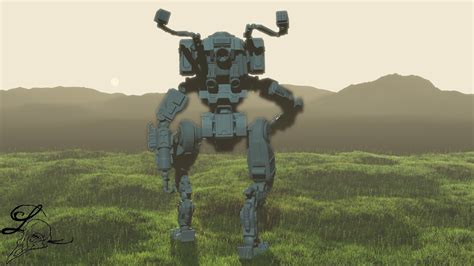 Download Stl File Bt 7274 Titanfall Mech • 3d Printer Design ・ Cults