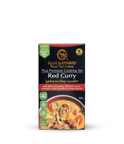 Thai Red Curry Cooking Kit Blue Elephant Uk