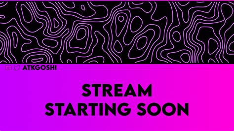 How To Make Animated Starting Soon Screen For Free Twitch Youtube