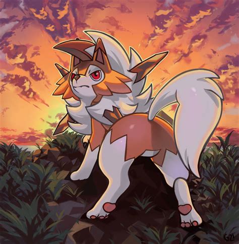 Dusk Lycanroc By Pinkgermy On Deviantart