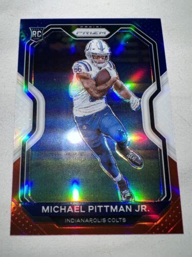 2020 Panini Prizm ROOKIE Red White Blue Prizm 333 Michael Pittman