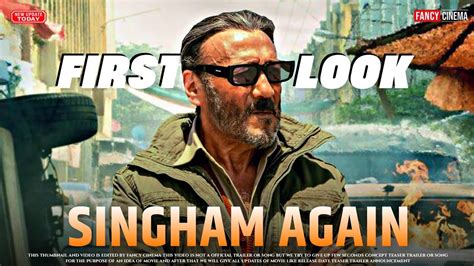 Singham Again Movie 2024 Teaser Update Ajay Devgan Deepika