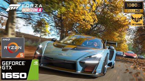 Forza Horizon 4 Gameplay GTX 1650 Ryzen 5 3550H High Settings 1080p