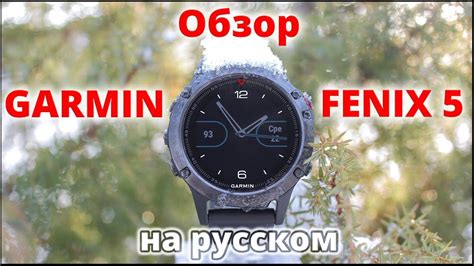 Обзор часов GARMIN FENIX 5 / 5x / 5s на русском языке - YouTube