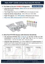 Kit De Prueba Para COVID 19 Palm PCR Ahram Biosystems Inc SARS