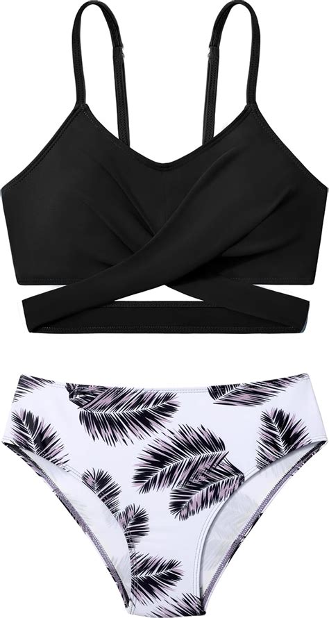 Amazon Dearnow Girls Swimsuits Bikini Set Two Piece Bathing Suit
