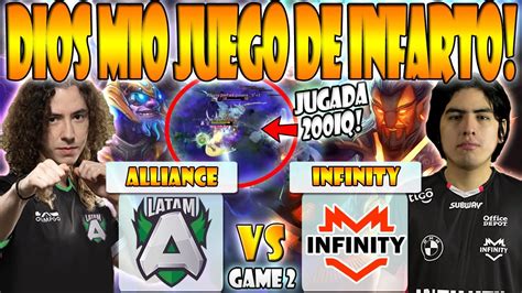 Alliance Latam Vs Infinity Bo Game Lumiere Vs Parker Dpc Sa