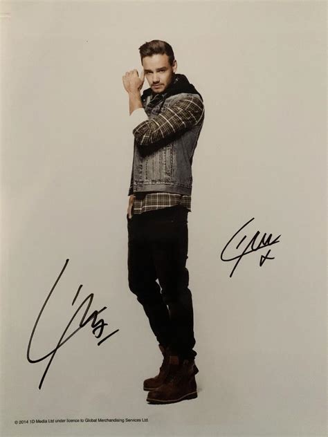 One Direction Liam Payne Signed Photo EstateSales Org