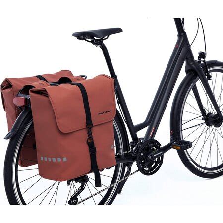 New Looxs Dubbele Fietstas Odense Double 39L Rust Fietstas