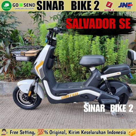 Jual Sepeda Motor Listrik United Salvador Se Watt United Espana