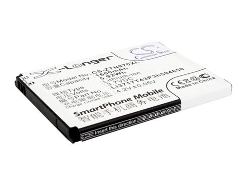 Аккумулятор ZTE Blade 3, Blade 3 Pro, Blade C, Blade G Plus, Blade III ...