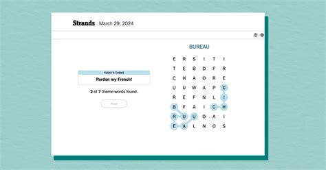 What Is Strands How To Play New York Times Word Search Game Today