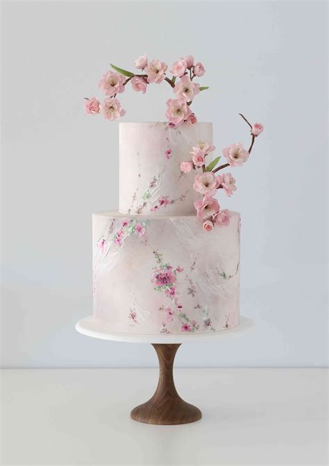 25 Creative Cherry Blossom Wedding Cakes