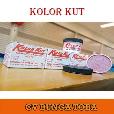 Jual Kolor kut | Kolor kut pasta Minyak dan air ready stock