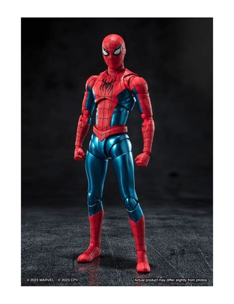 Bandai Sh Figuarts Spider Man No Way Home Spider Man New Red And Blue Suit