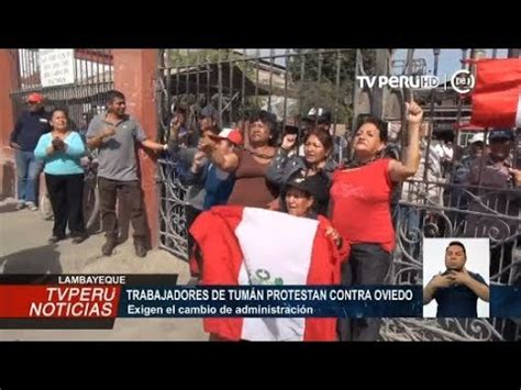 Trabajadores de Tumán protestan exigiendo que azucarera regrese a sus