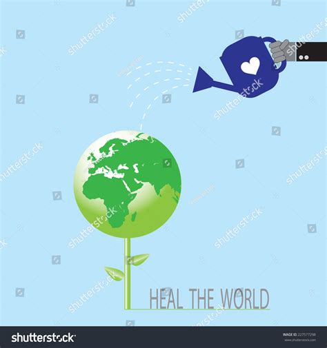 Heal World Stock Vector Royalty Free 227577298 Shutterstock