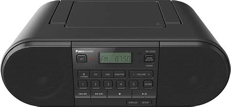 Panasonic RX D552E K CD Boom Box Digitalradio DAB UKW CD Player