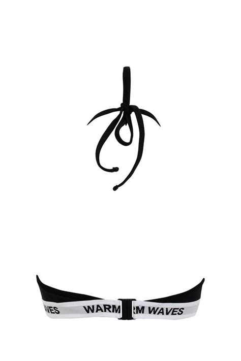 Black Woman Defacto Fit Bikini Top Defacto