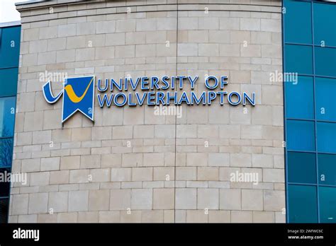 Wolverhampton, UK - January 31 2024: University Of Wolverhampton ...