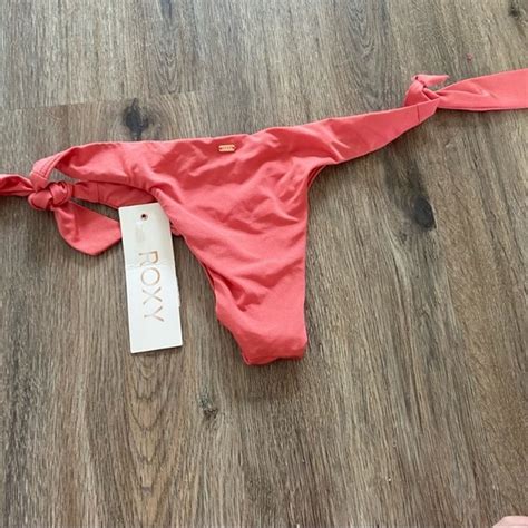 Roxy Swim Nwt Roxy Cheeky Bikini Bottom Poshmark