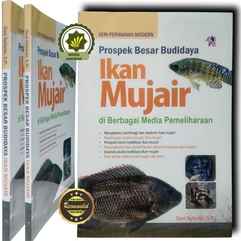 Jual Buku Prospek Besar Budidaya Ikan Mujair Ikan Majahir Ikan Mujaher