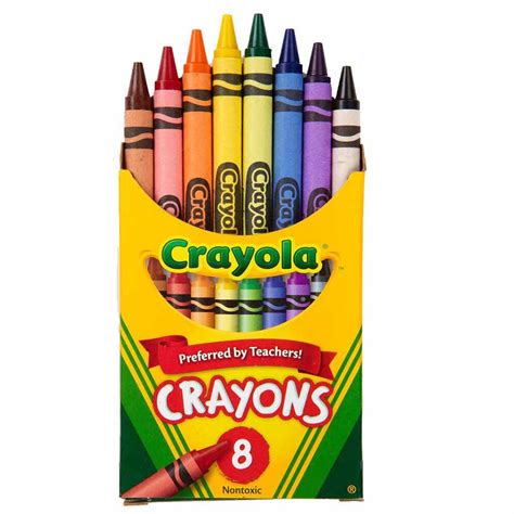 Crayola® Regular Size Crayons 8 12 16 24 Ct Becker S