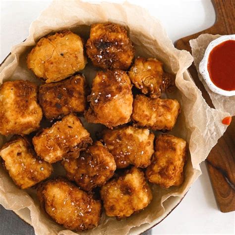 Chicken Fried Tofu Vegan Receta