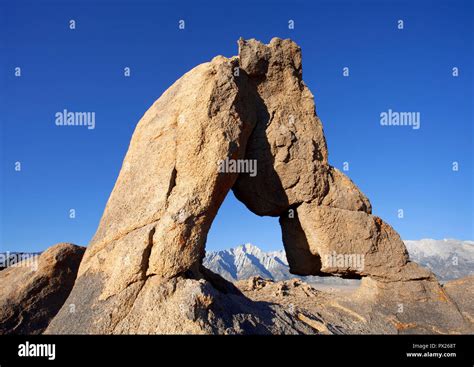 Mount Whitney Eastern Sierra Nevada Mountains California Usa Stock