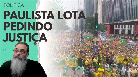 Manifesta O Na Paulista Lota Pedindo Justi A Para Cleriston E A Volta