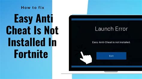 How To FIX Easy Anti Cheat Is Not Installed In Fortnite FIX Fortnite