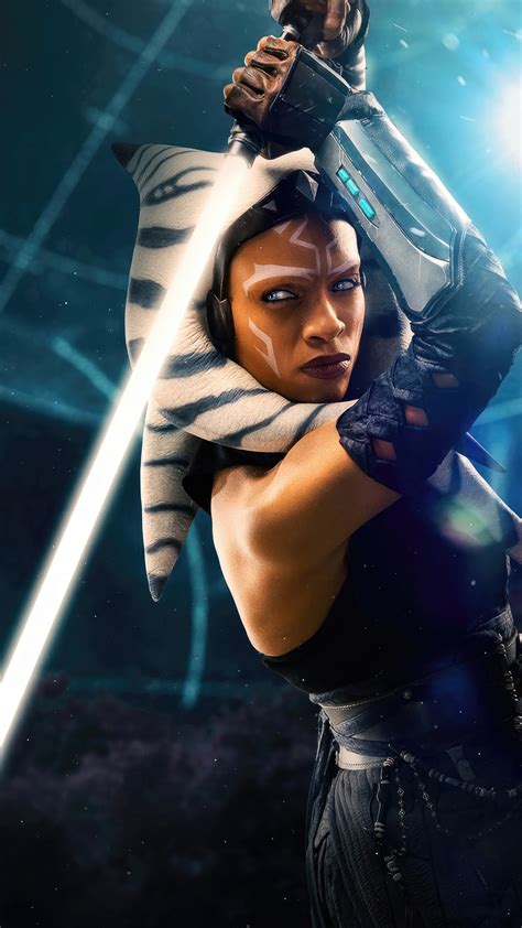 Ahsoka Lightsaber Series 4k 2931l Wallpaper Pc Desktop