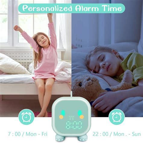 Ornalry Reloj despertador para niños reloj despertador digital para