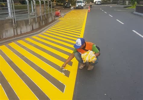 Jasa Pengecatan Marka Jalan Harga Murah | Kontraktorjalan.com