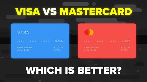 Visa Vs Mastercard How Do They Compare Credit Card Comparison